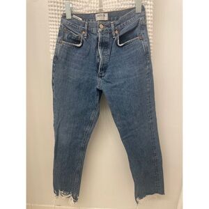 Agolde Blue Ankle & Cropped Jeans